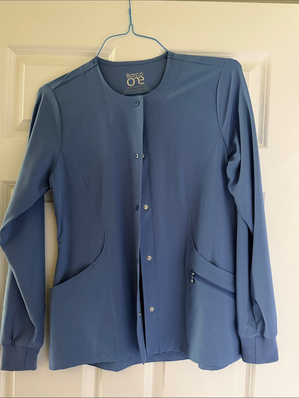 Barco One Women's Blue Medical Jacket